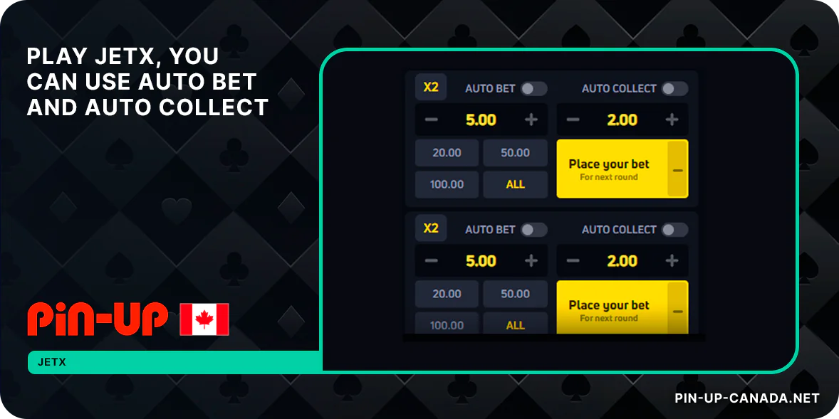 Start playing Pin Up JetX Casino Game