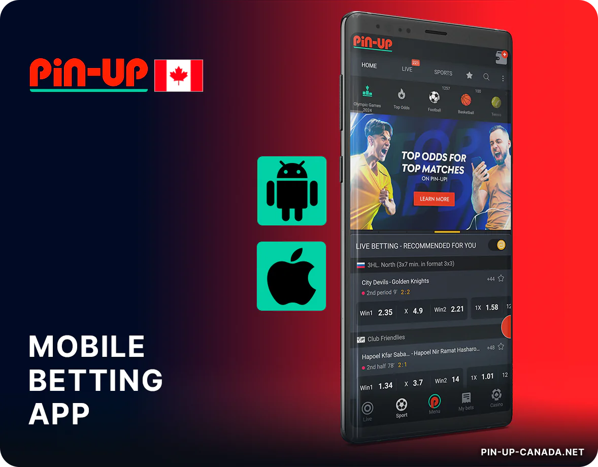 Mobile Betting App - Pin Up