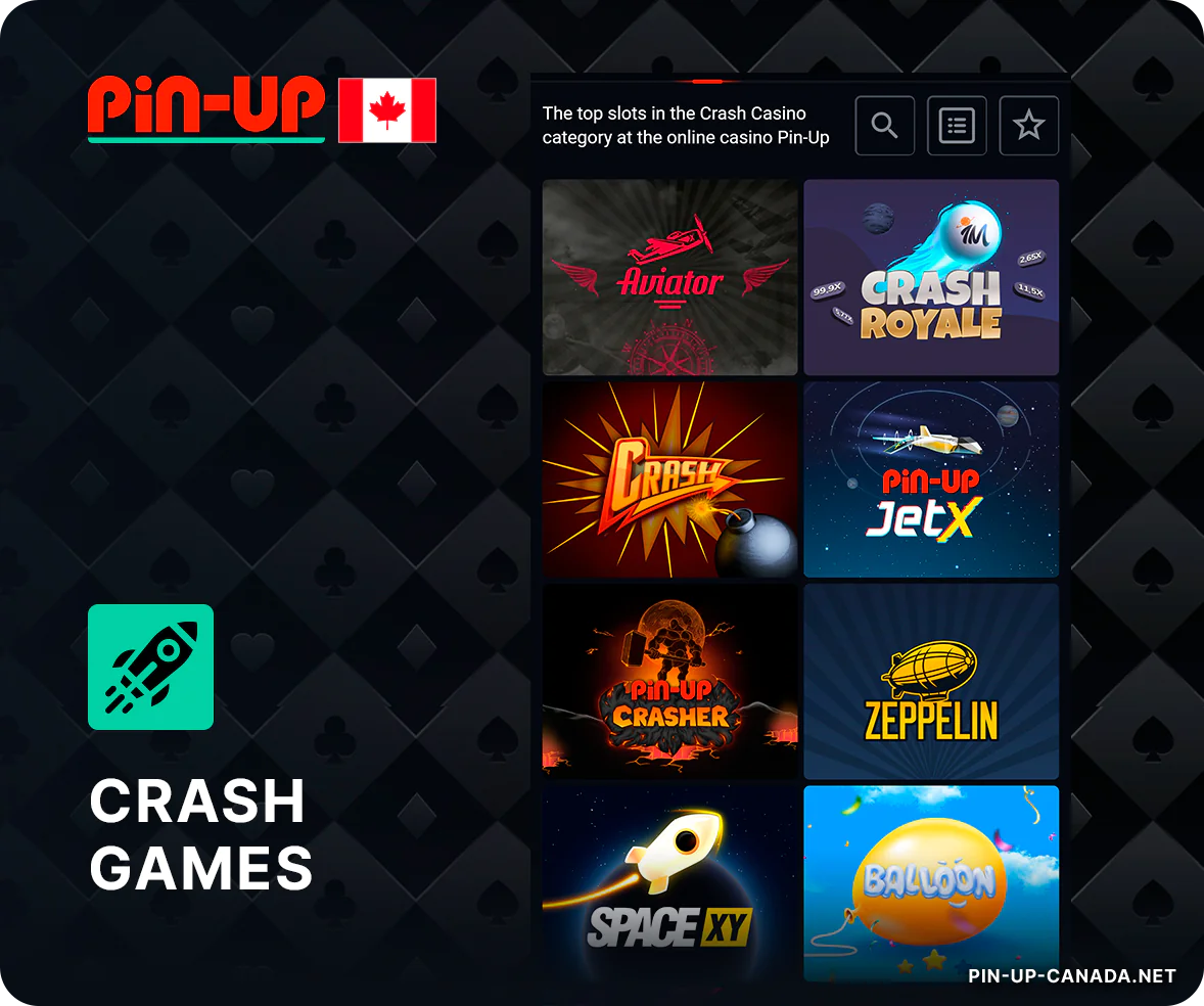 Crash games are games with fast rounds based on prediction of vehicle crash - Pin Up