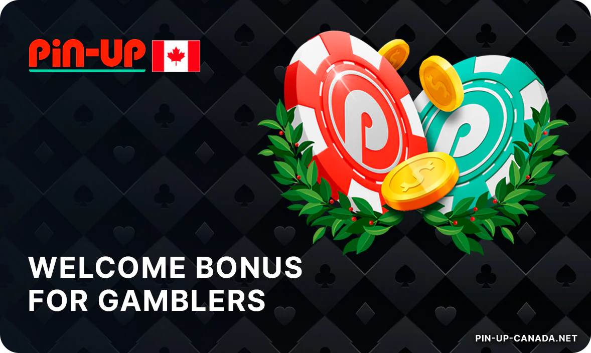 Pin Up Canada propose 120% first deposit bonus for new players