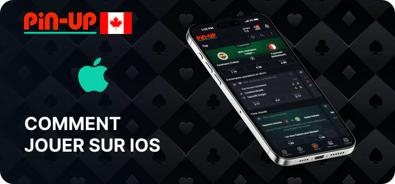 Instructions pour jouer à Pinup Casino avec un téléphone mobile iOS