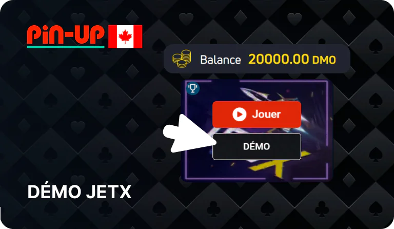 Mode démo Pin Up JetX : essayez le jeu pour le plaisir et passez à l'argent réel