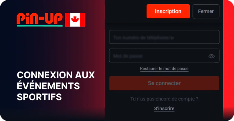 Comment se connecter à Pin Up pour les paris sportifs