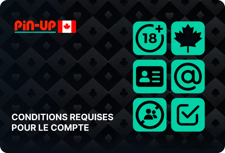 Les utilisateurs canadiens de Pin Up doivent suivre les règles de la plateforme